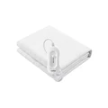 Goldair Fitted Polyester Electric Blanket in White single