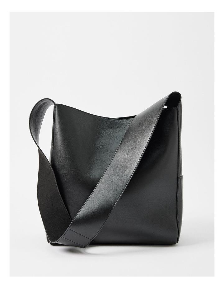 Commonry The Colette Leather Hobo Black One Size