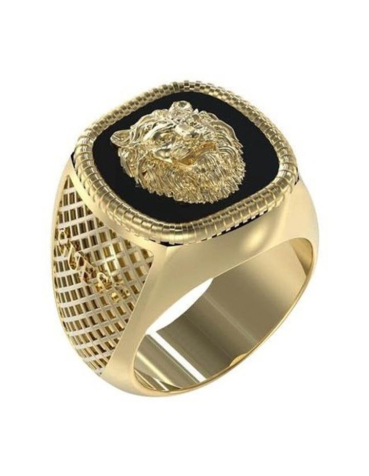 Guess Lion King Ring in Gold 64