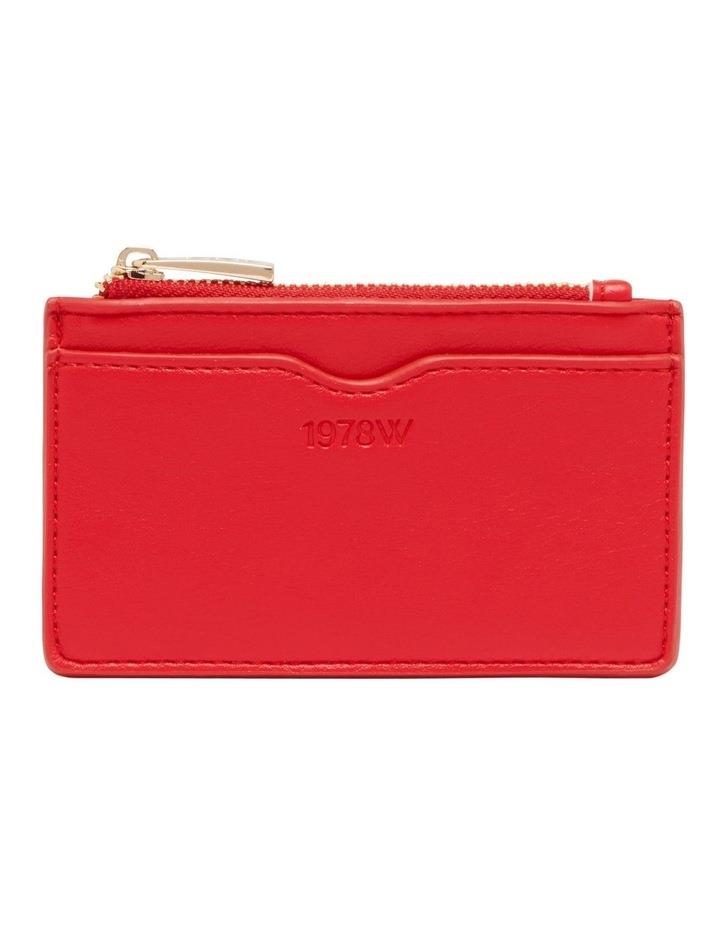 1987W Card Wallet in Red Ns