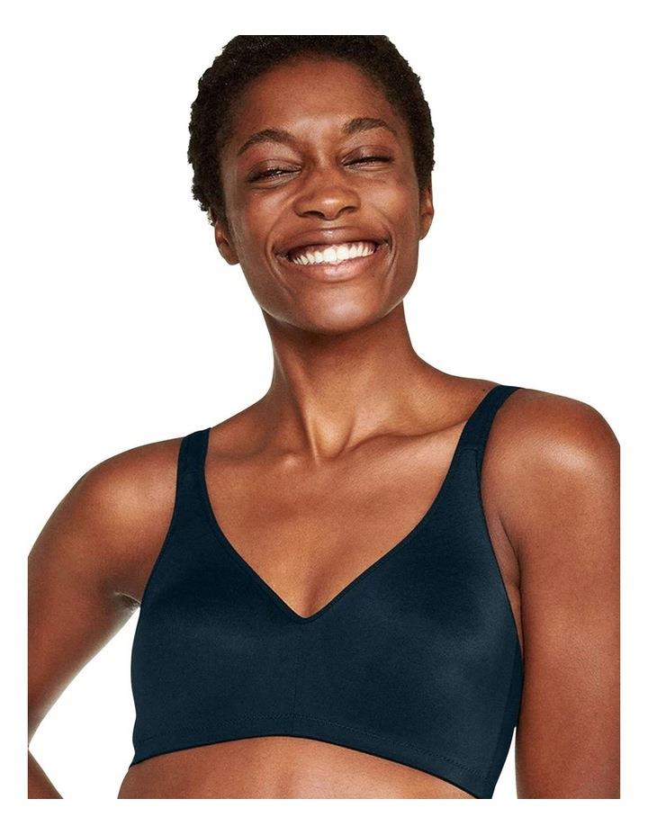 Naturana Elasticup 'Perfect Fit' Moulded Wirefree Bra in Navy 12BCD