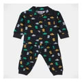 Sprout Dino Pyjama Set in Navy 0