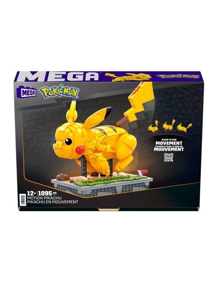Pokemon Mega Motion Pikachu Building Brick Set