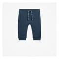 Country Road Soft Touch Track Pant in Navy 3-6 MTHS