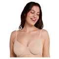 Sans Complexe Perfect Curves Wired Minimiser Bra with Lace in Blush 14D