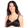 Sans Complexe Perfect Curves Wired Minimiser Bra with Lace in Black 18D