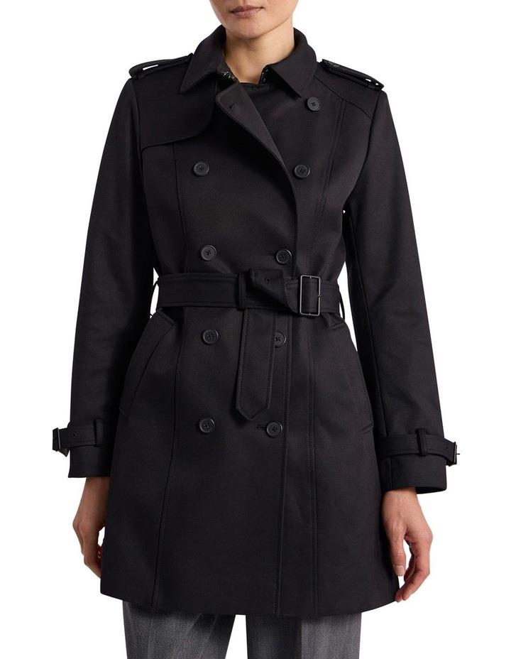 David Lawrence Eda Trench Coat in Black 6