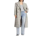 Sass & Bide The Visionary Coat in Checkered Blue XS