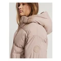 Country Road Puffer Jacket in Mushroom Natural 8