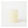 Vue Flameless Wax Candle 8x15cm in Cream