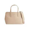 Calvin Klein Must Tote Bag in Brown Taupe