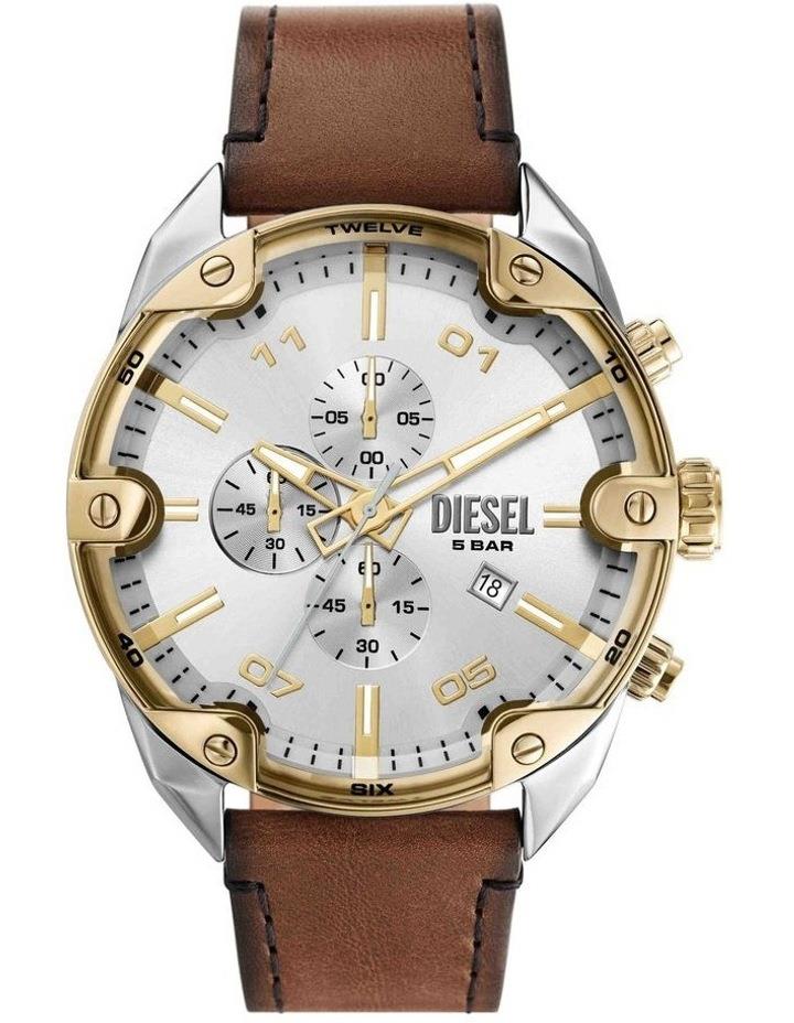 Diesel Spiked Chronograph Watch DZ4665 in Brown