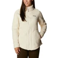 Columbia West Bend Full Zip Fleece Jacket in Chalk Cream XS
