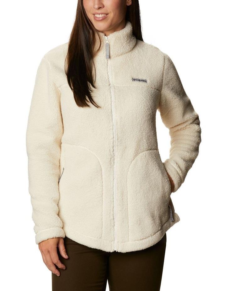 Columbia West Bend Full Zip Fleece Jacket in Chalk Cream S