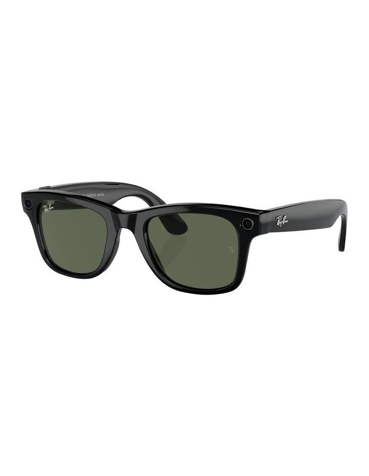 Ray-Ban Meta Wayfarer Sunglasses in Black 1