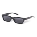 Forever New Phoebe Square Frame Sunglasses in Black 0