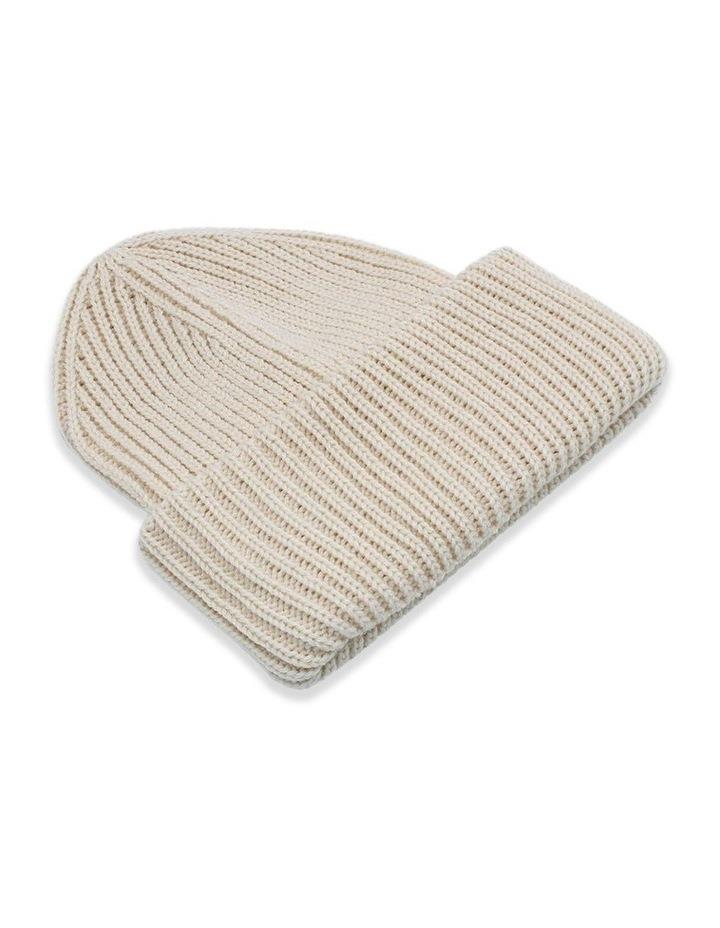 Ace of Something Celisa Recycled Polyester Beanie in Beige One Size