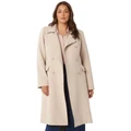 Forever New Curve Cindy Classic Trench Coat in Camel 24