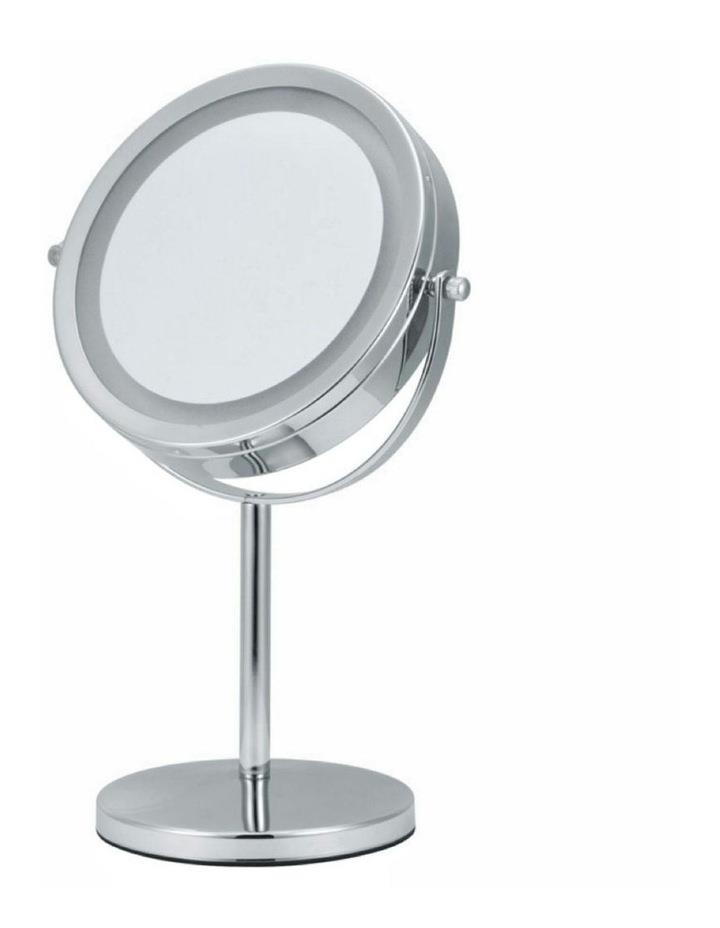 GOMINIMO 7 Inch LED Soft Light Makeup Vanity Mirror in Silver