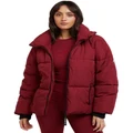 All About Eve Remi Luxe Puffer Jacket in Port Wine 10