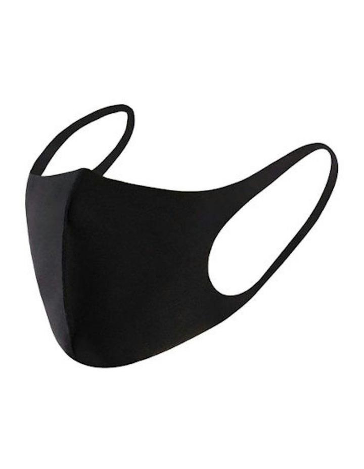 BR Apparel Summer Reusable Breathable Face Mask in Black