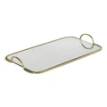 SOGA Flat-Lay Vanity Tray 40.5cm in Gold