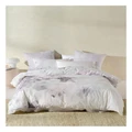 Marie Claire Marie Claire Reiko Quilt Cover Set in White European