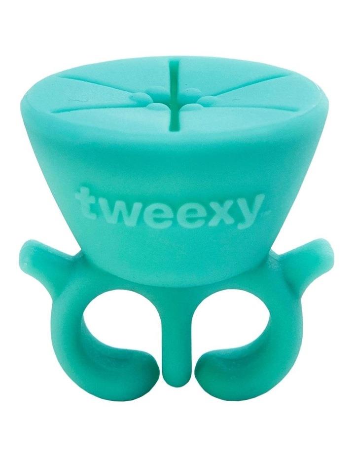 Tweexy Silicone Nail Polish Bottle Holder in Spa in Green Teal