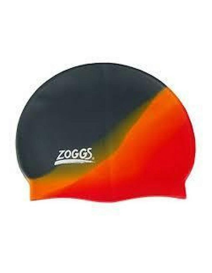 Zoggs Silicone Swim Cap Swimming Hat in Multicolor Assorted