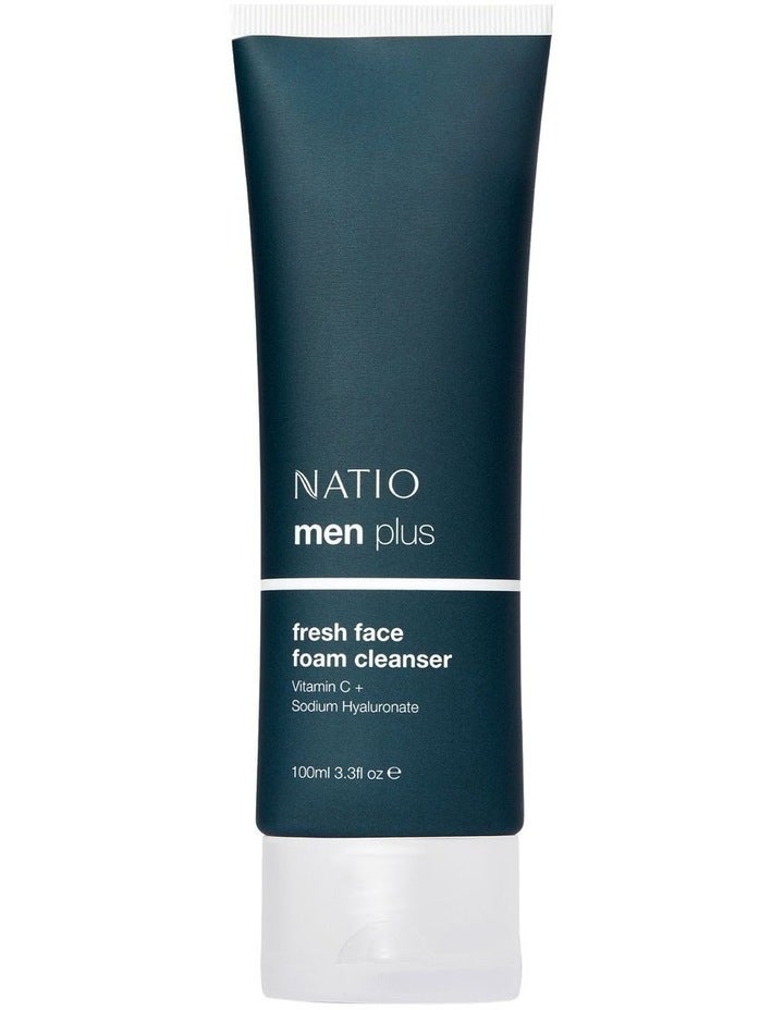 Natio Mens Plus Fresh Face Foam Cleanser 100ml