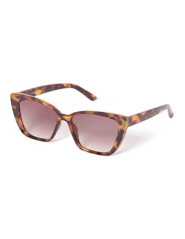 Forever New Esther Cat Eye Sunglasses in Brown 0
