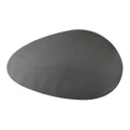 Mikasa Pebble Placemat 4 Piece Set in Grey