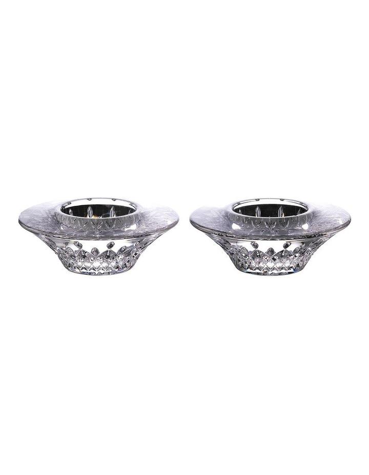 Waterford Lismore Votive Pair 10cm in Clear