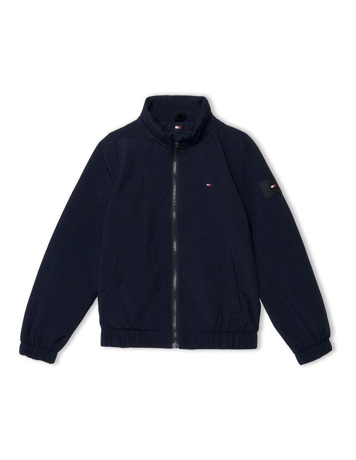 Tommy Hilfiger Essential Logo Relaxed Windbreaker (8-16 Years) in Navy 14