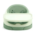 Mamas & Papas Bug 3-in-1 Floor & Booster Seat with Activity Tray in Eucalyptus Green