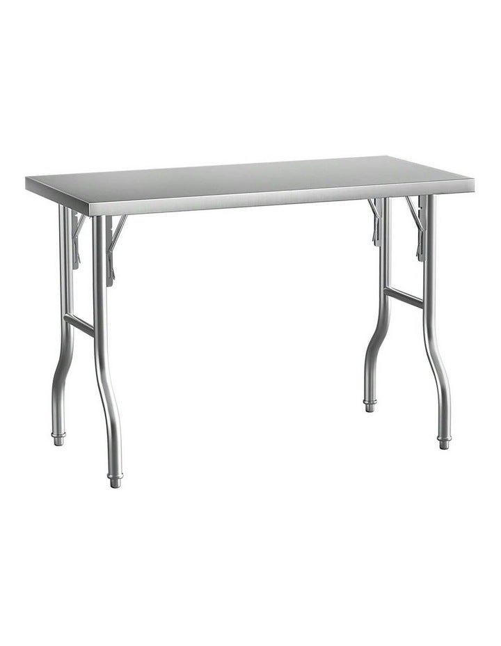 Cefito Stainless Steel Kitchen Benches in Grey