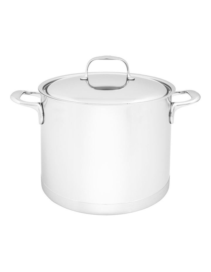 Demeyere Atlantis Stockpot with Lid 24cm/8L in Silver