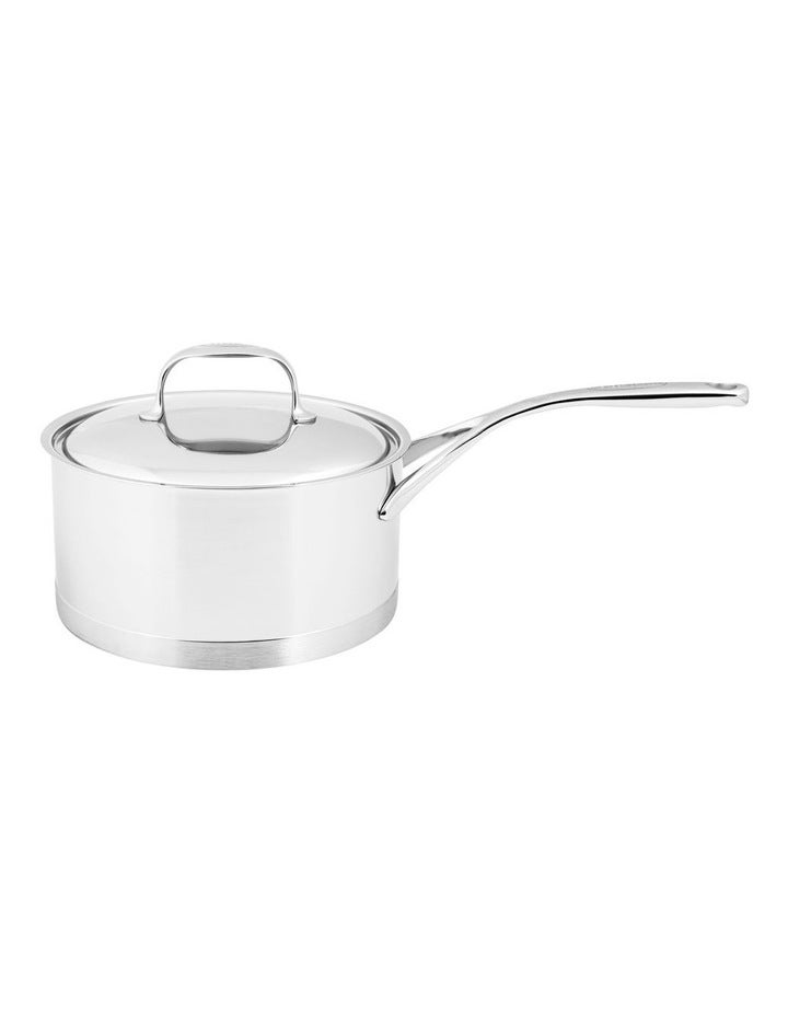 Demeyere Atlantis Saucepan with Lid 20cm/3L in Silver
