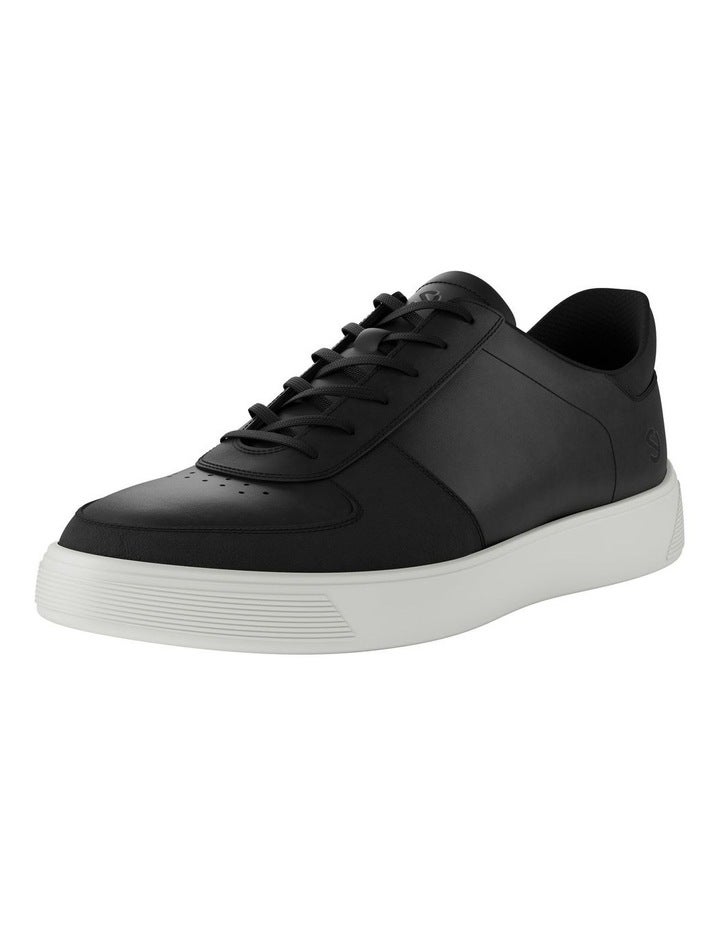 ECCO Street Tray Sneaker in Black 40