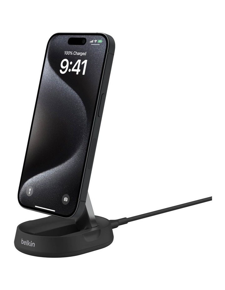 Belkin Boostcharge Pro Convertible Magnetic Charging Stand With Qi2