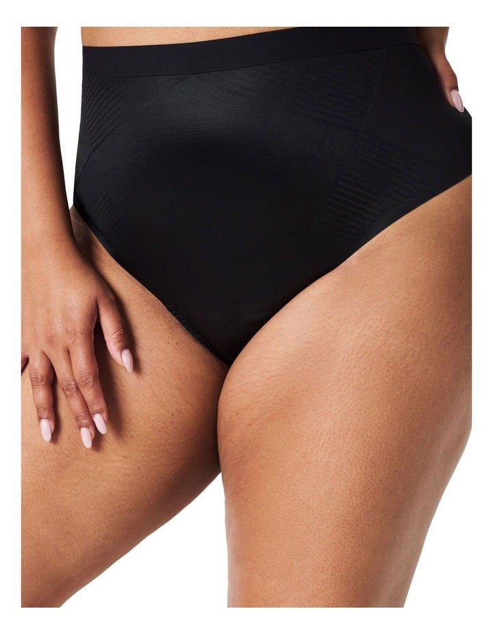 Spanx Thinstincts 2.0-Thong in Black XS