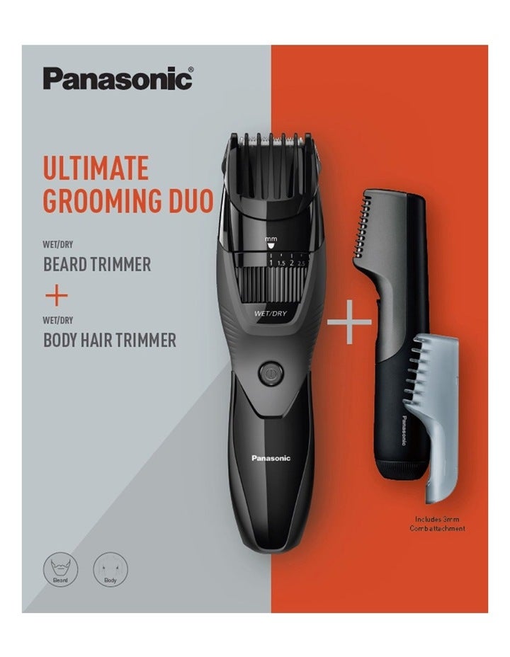 Panasonic Beard & Body Duo Trimmer Kit Black