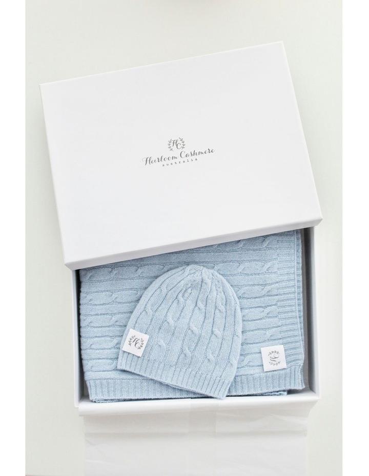 Heirloom Cashmere Cashmere Gift Box in Baby Blue