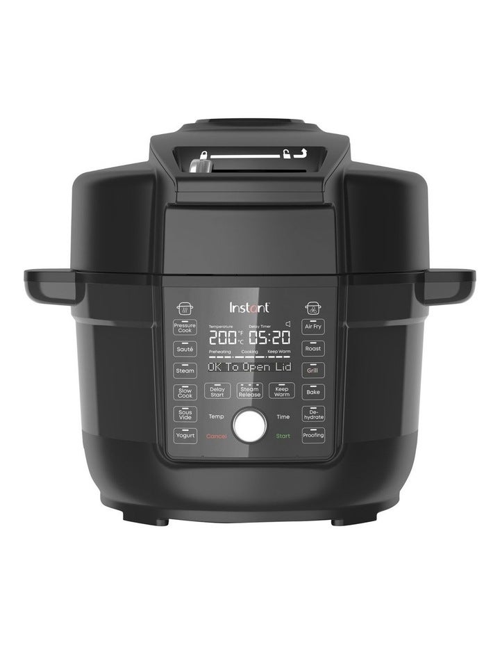Instant Pot Duo Crisp 6.5L Air Fryer & Multi Cooker with Ultimate Lid 140-0060-01-AU Black