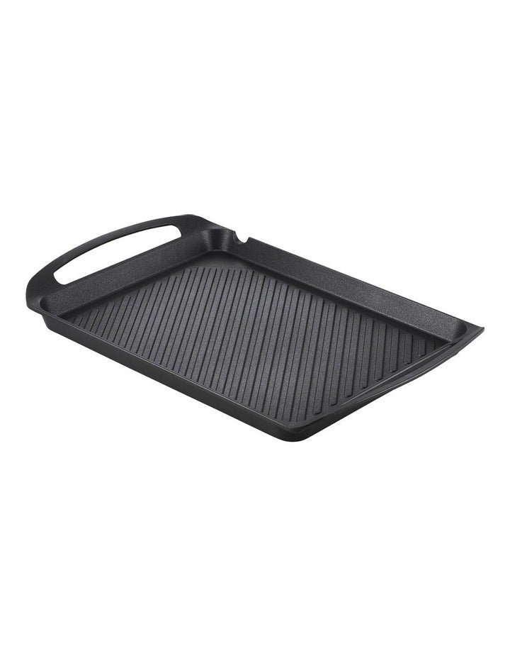 Essteele Nonstick Large Grill Plate 42 x 27cm Black