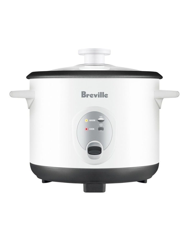 Breville The Set And Serve Rice Cooker White LRC210WHT2JAN1 in White