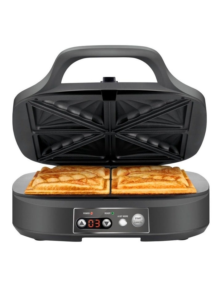 Breville The 4 Slice Toastie Maker LTS425GRY Grey