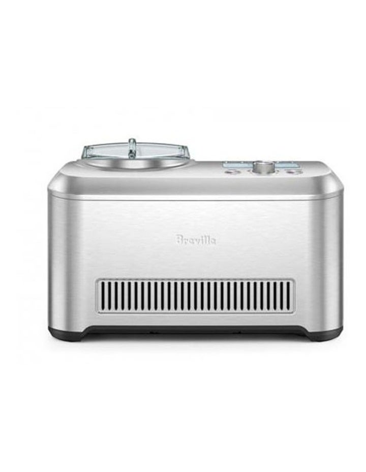 Breville The Smart Scoop Ice Cream Maker in Silver BCI600BSS Silver
