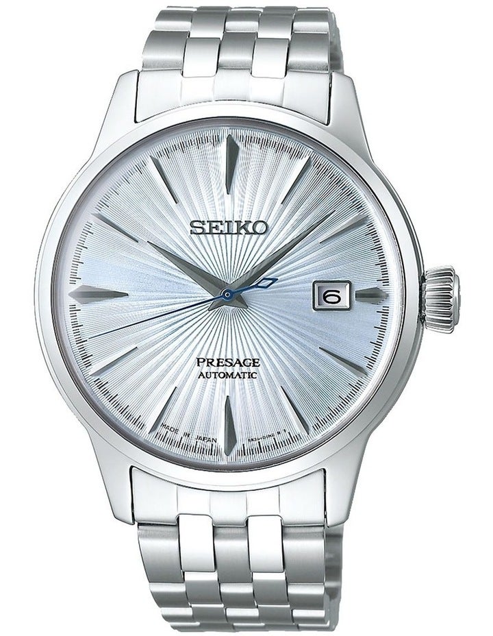 Seiko Presage Skydiving Cocktail Time SRPE19J in Blue One Size