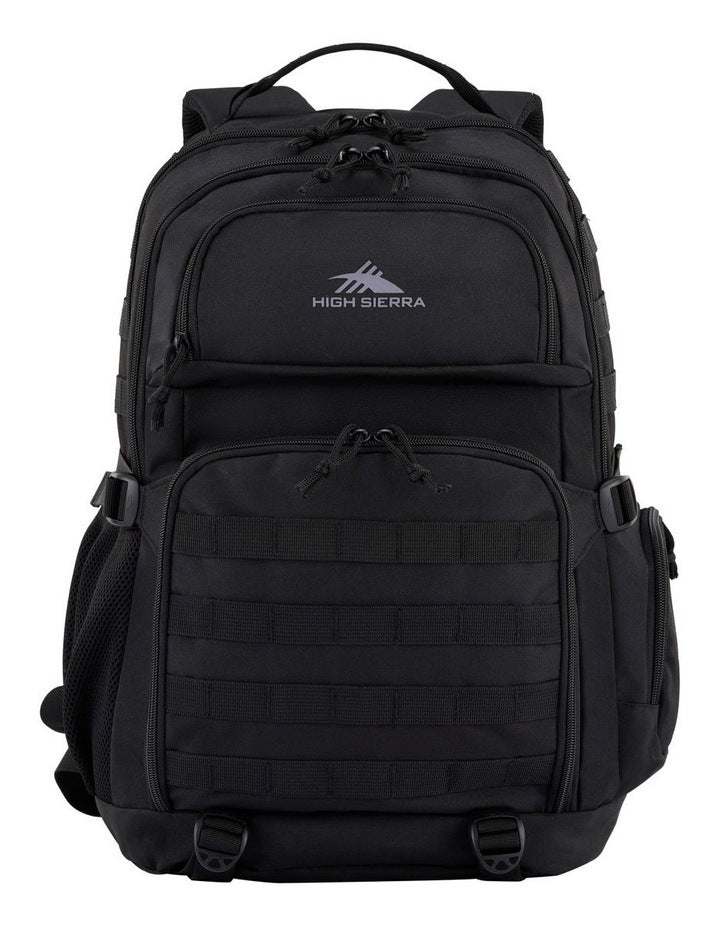 High Sierra Boot Camp Backpack in Black